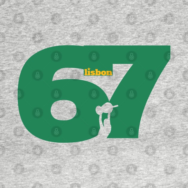 Lisbon 67 - Glasgow Celtic FC by TeesForTims